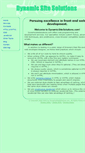 Mobile Screenshot of dynamicsitesolutions.com